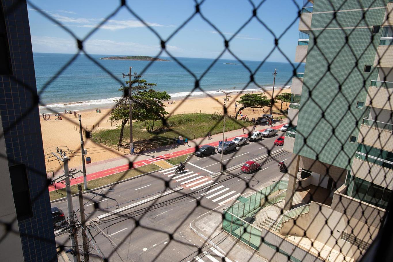 וילה ולייה Apto De Frente Ao Mar Da Praia De Itaparica Es מראה חיצוני תמונה